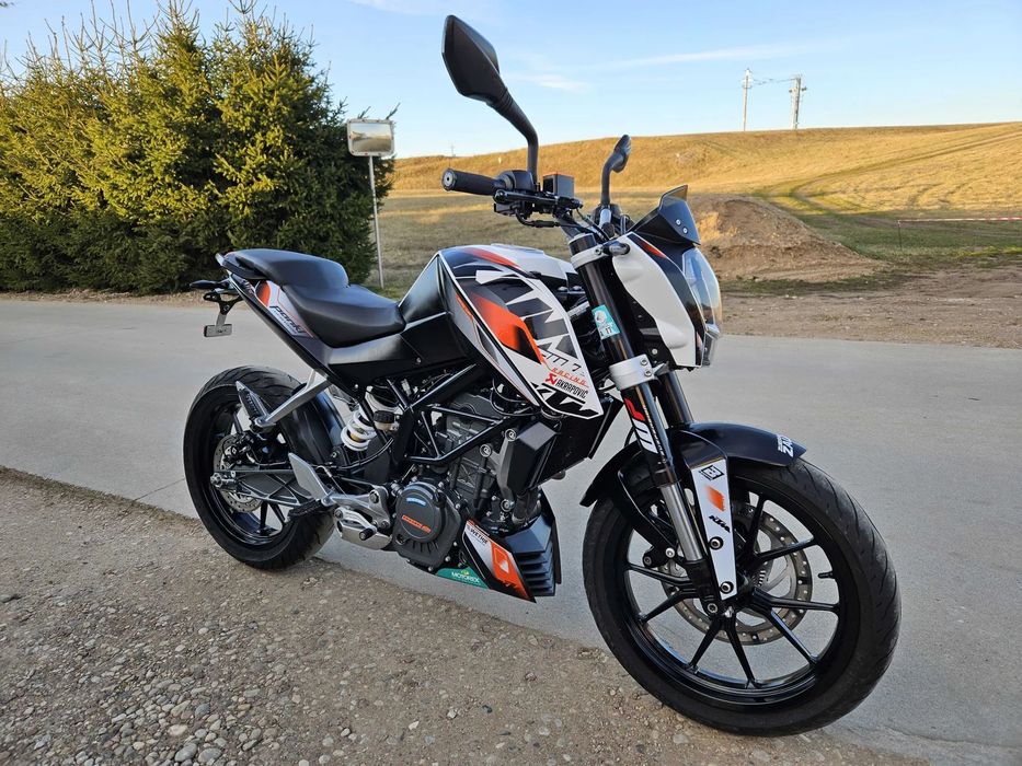 KTM Duke 125 Panki Racing Systems /ABS /Tankpad /17.000 KM /Transport