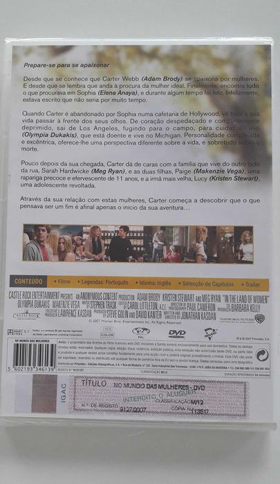 4 DVD' ainda selados. 2€ cada. Ideal para ver nas férias!