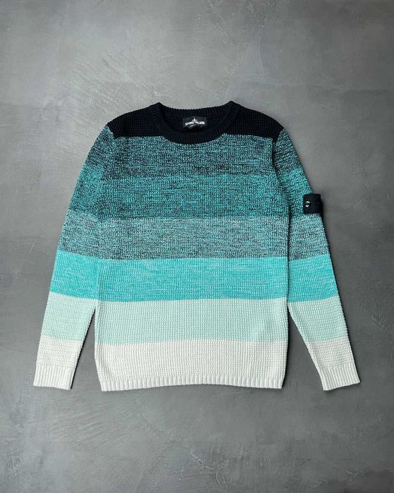 Светр SI 507A4 Gradient Knit Sweater Shadow Project Blue