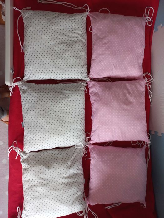 Poduszki ochronne do łóżeczka dziecięcego