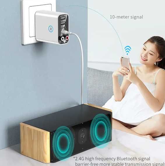 Adaptador Bluetooth 5.0 Controle Remoto: Conectividade e Conveniência.