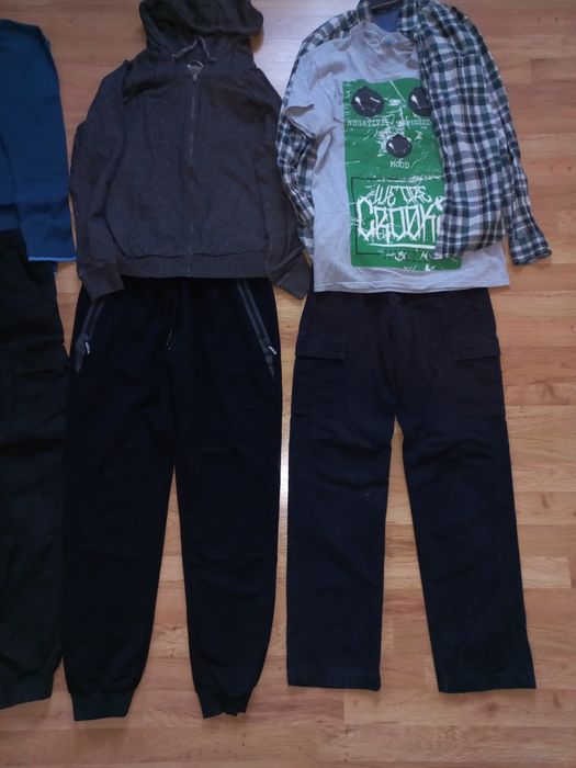 Пакет вещей на мальчика 13-14 лет куртка зимняя пуховик Zara