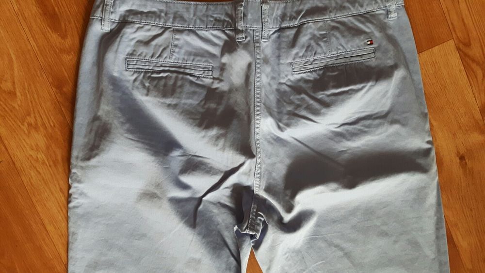 Spodnie nowe Tommy Hilfiger  wrzosowe, r. L