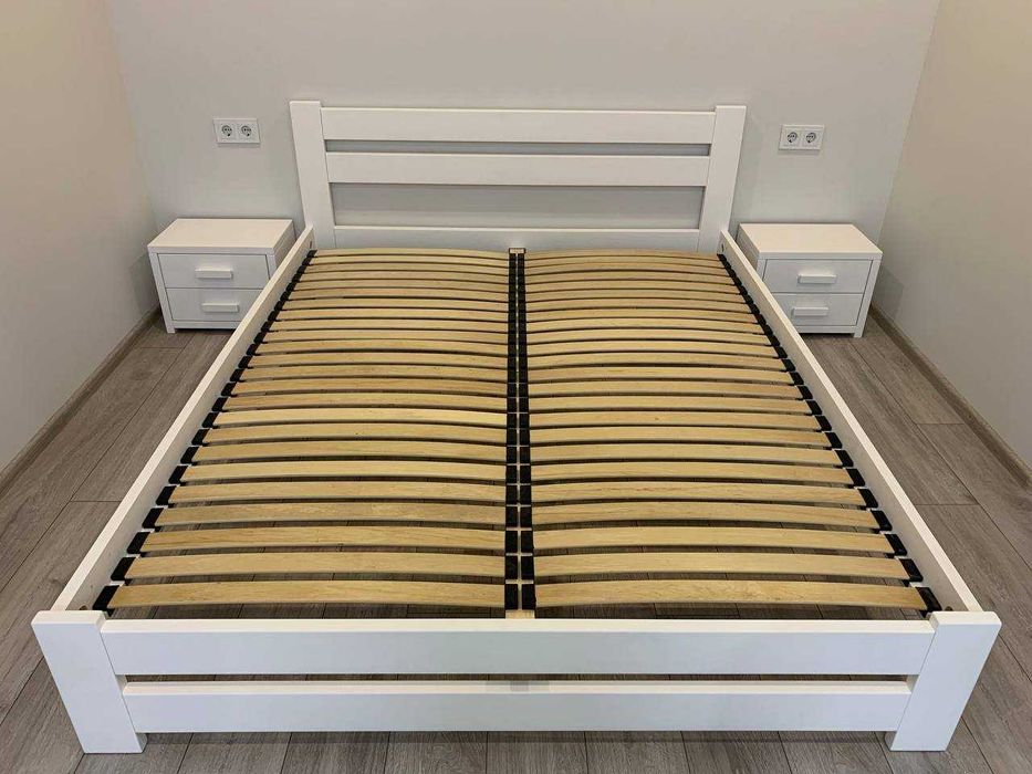 ХІТ ПРОДАЖ дерев'яне двоспальне ліжко, кровать, ціна найнижча