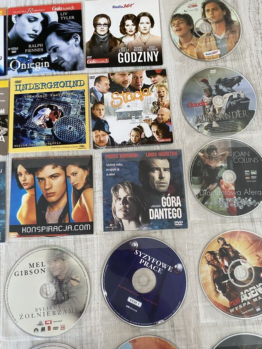 25 filmów na DVD