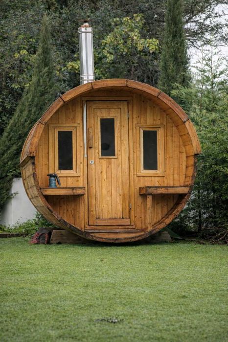 Wood sauna 6 seat, harvia