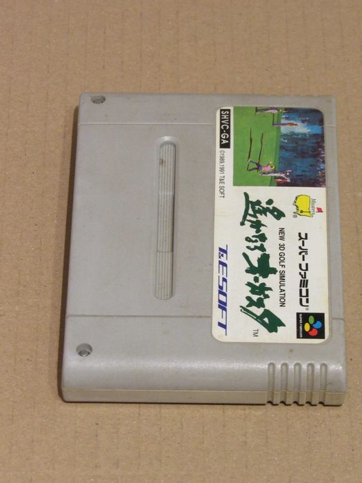 Jogo Nintendo Super Famicom Harukanaru Augusta: New 3D Golf Simulation