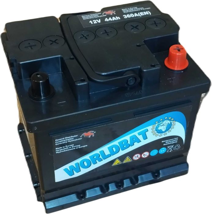 Akumulator WORLDBAT 12V 44 45 Ah 360A (EN) Najtaniej Możliwa Dostawa
