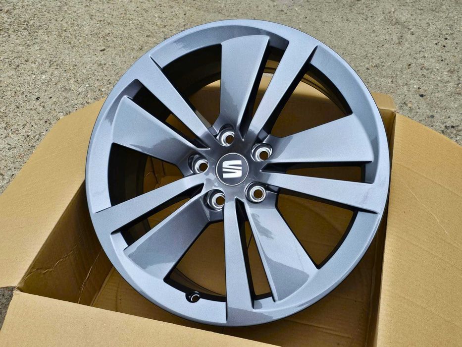 OEM Alufelgi 5x112 18 ET51 Seat Leon 2 3 Ateca VW Golf Touran Caddy Jetta Skoda Octavia SuperB Audi A3 8P 8V Cupra Leon Born