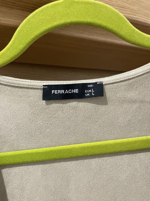 Casaco ferreache com franjas