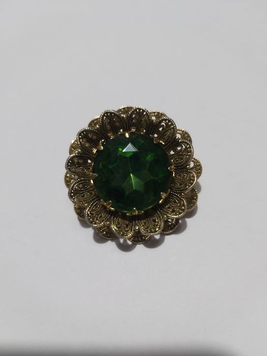 Vintage broszka z czasów PRL