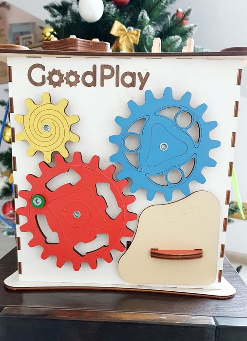 Бізі куб Good play 25×25×25 Бізіборд Бізі кубик