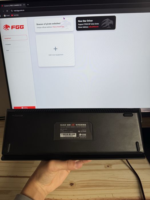 Teclado Mecânico FGG