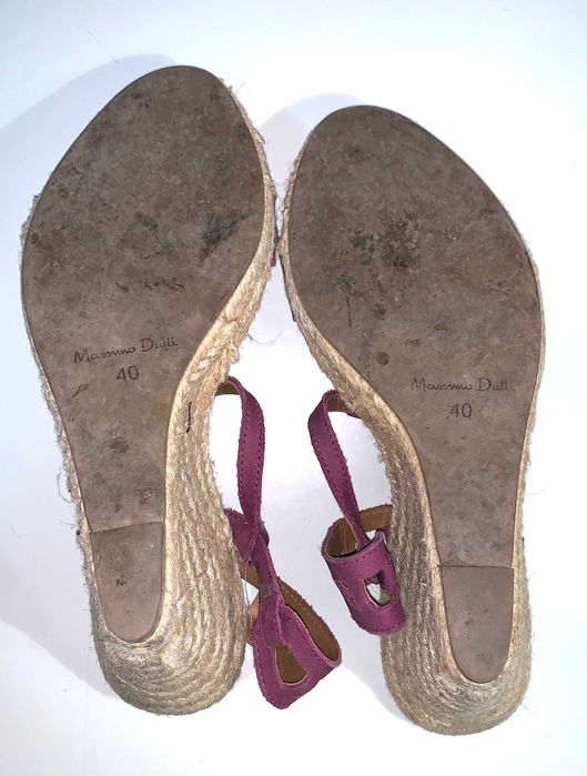 Sandálias Massimo Dutti c/salto 40