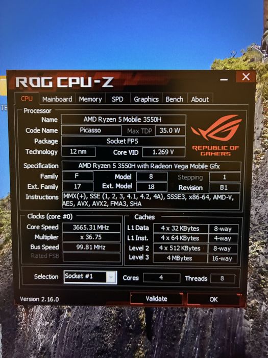 Laptop gaming Asus TUF FX505DY