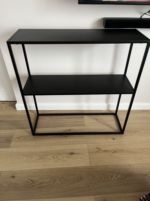 Czarne meble stolik konsola szafka rtv ikea jysk