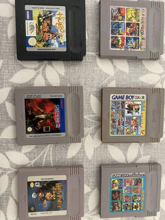Conjunto 8 Jogos gameboy