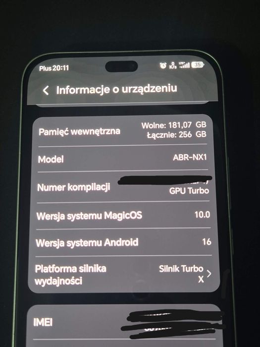 Telefon Honor 400lite