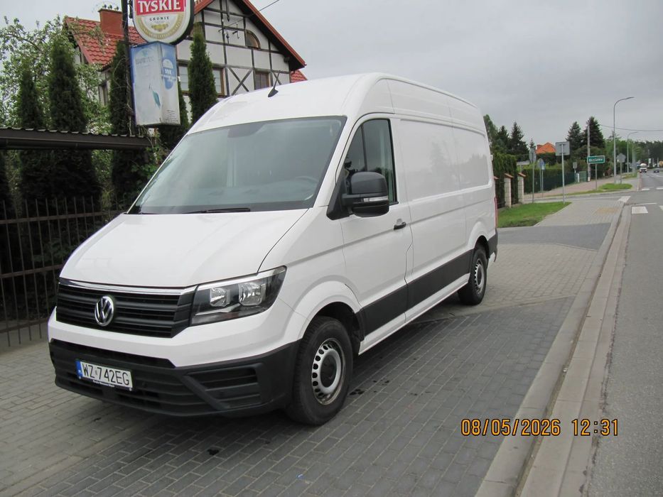 Volkswagen CRAFTER  VW CRAFTER 2021, salon Polska, I właściciel, bezwypadkowy, 60000 netto