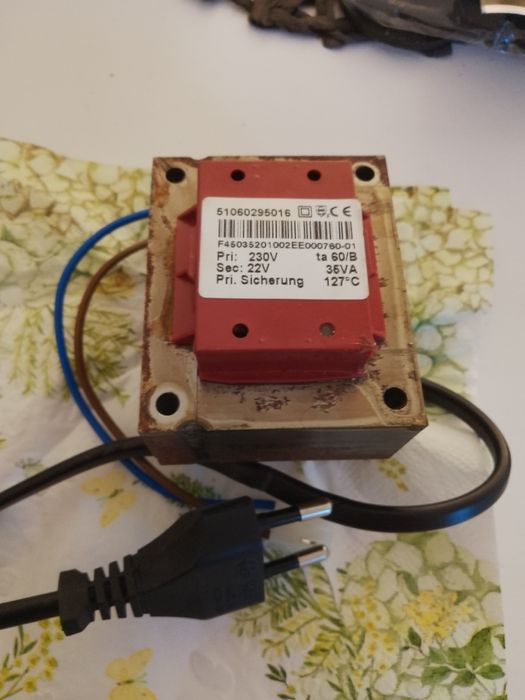 Transformator do  napędu isomatik Hormann oryginał nowy