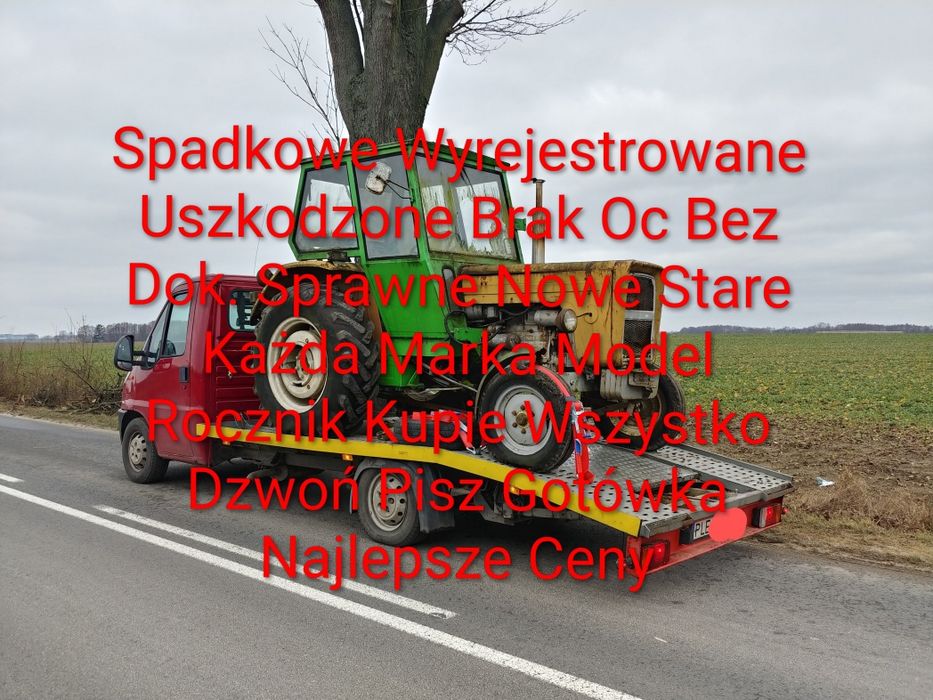 Skup Ciągników Maszyn Rolniczych Przyczep Ursus Zetor Opis Traktorów
