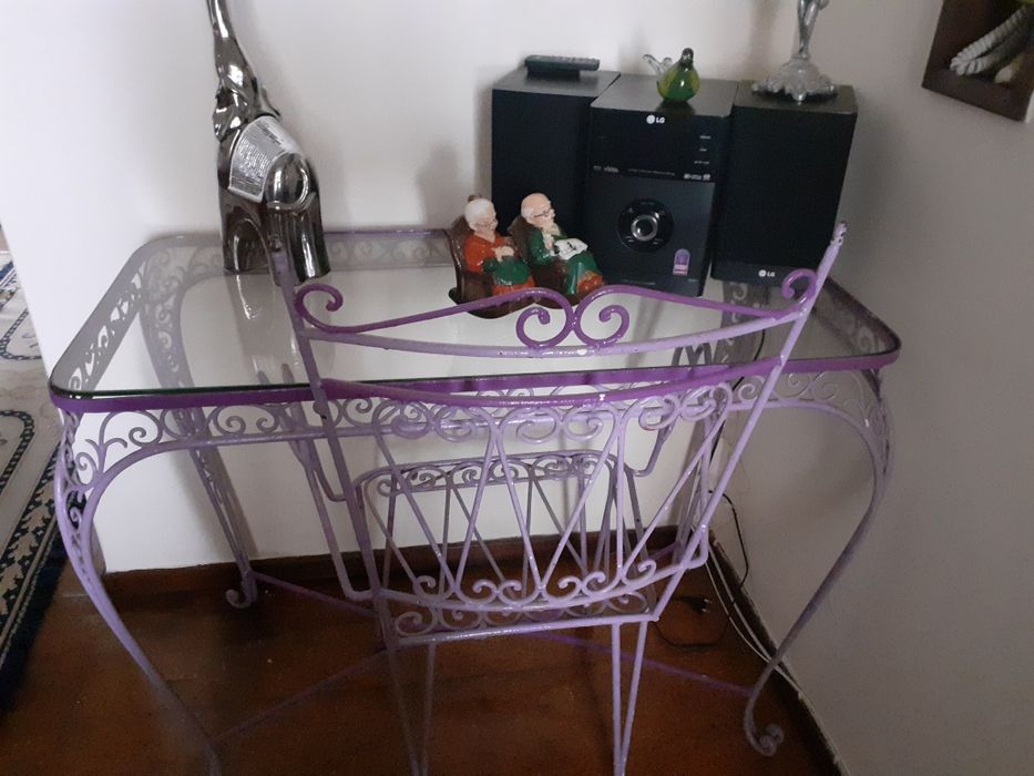 Moveis para sala e candeiros