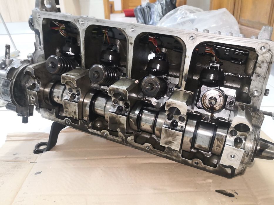 Cabeça PD130 AVF completa com Injectores