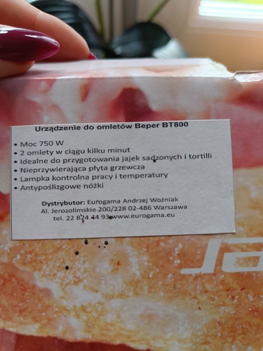 Urządzenie do robienia omletów