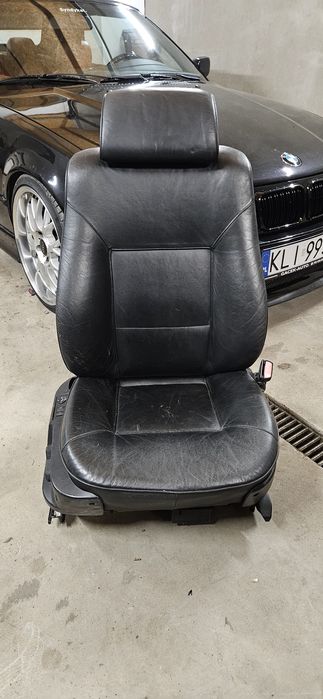 Fotele skóra Nappa bmw e38 v12