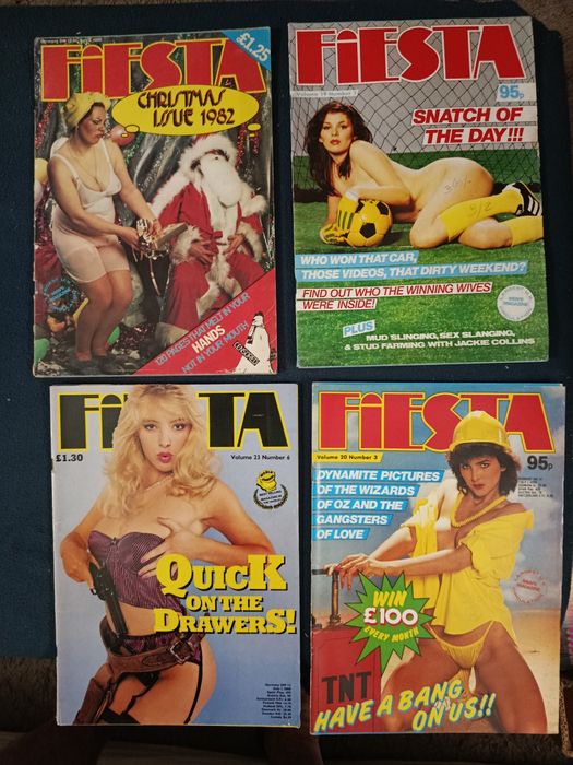 FIESTA, lote de Revistas Eróticas