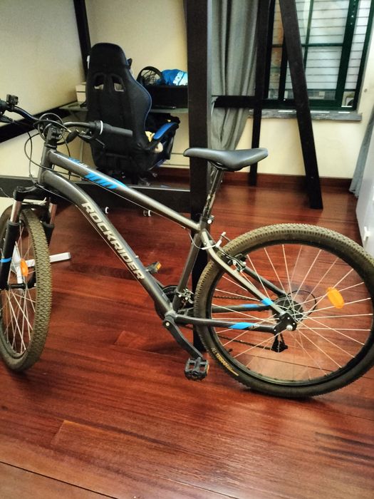 BICICLETA btt st100 cinza