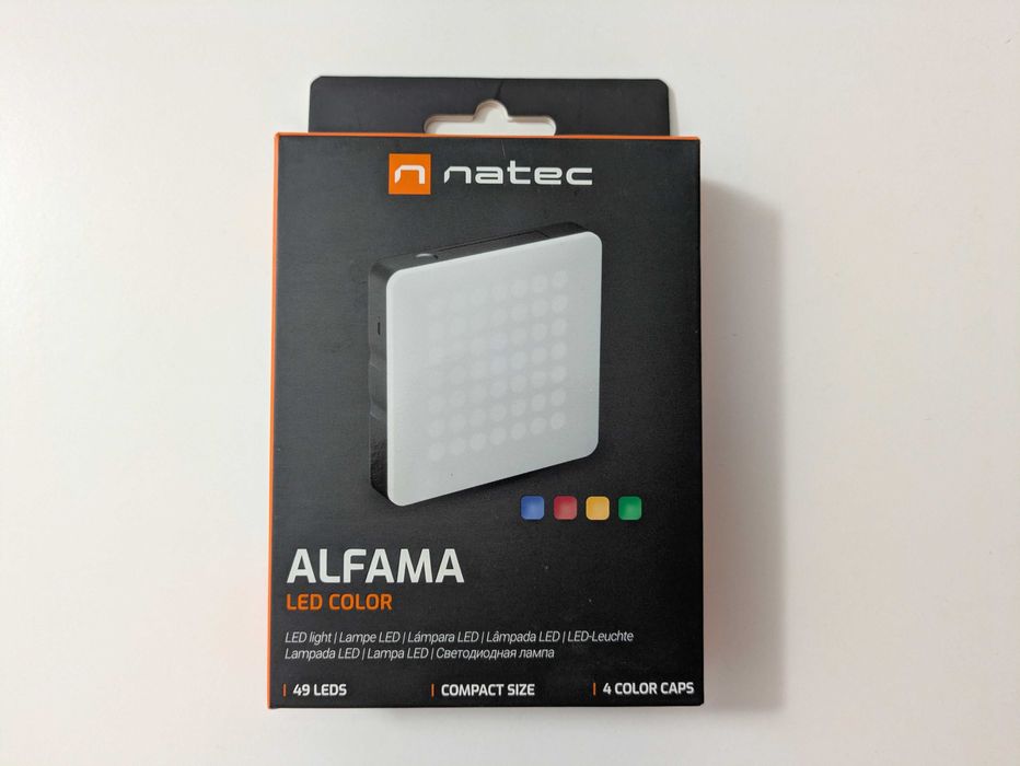 Lampa Natec ALFAMA LED Color Nowa
