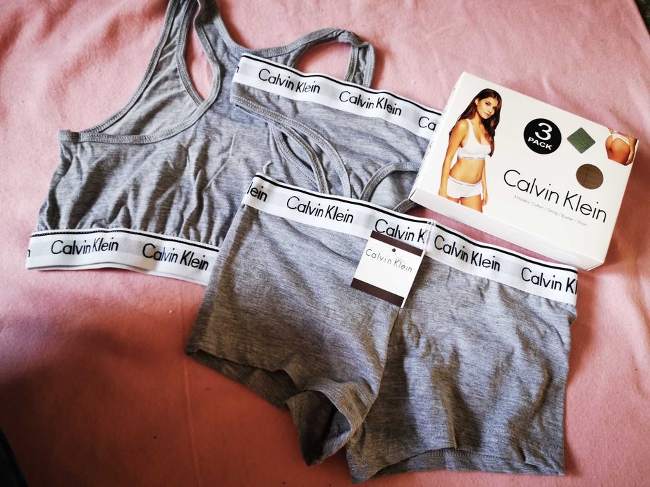 Top Stringi Bokserki Majtki 3pak Calvin Klein Tommy Hilfiger S-XL Premium