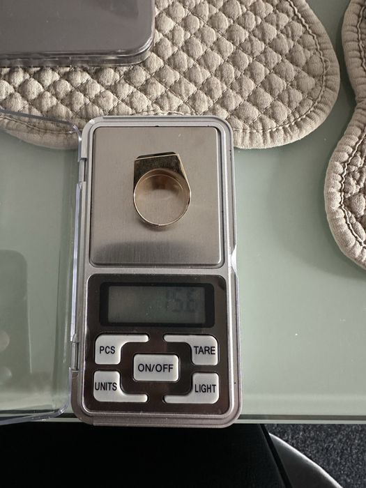 Anel ouro italiano 18k maciço