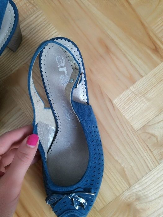 Buty niebieskie