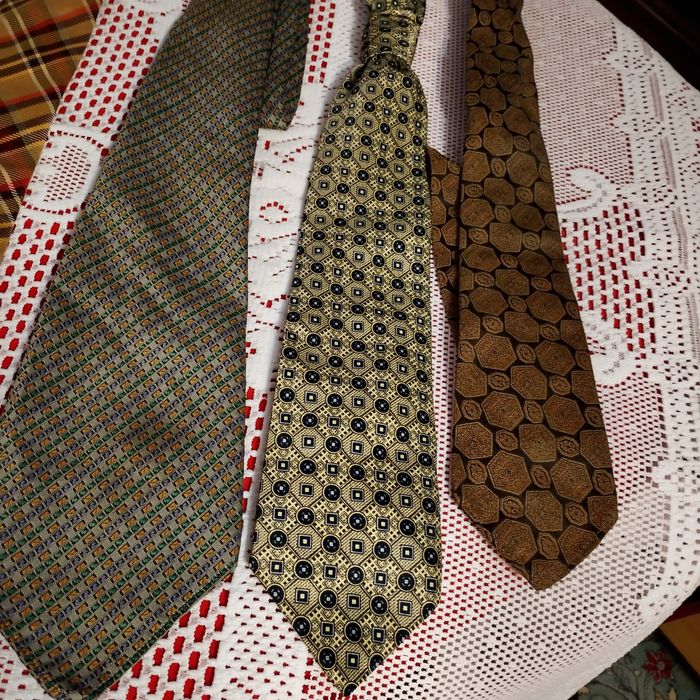 Krawaty męski z czasów PRL-u