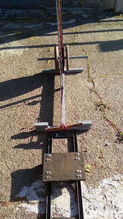 máquina de remo NOVA musculação pesos + banco + carril