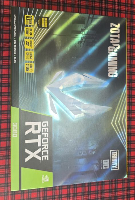 Placa Grafica ZOTAC GAMING RTX 3080  Trinity OC 
Placa gráfica / GeFor
