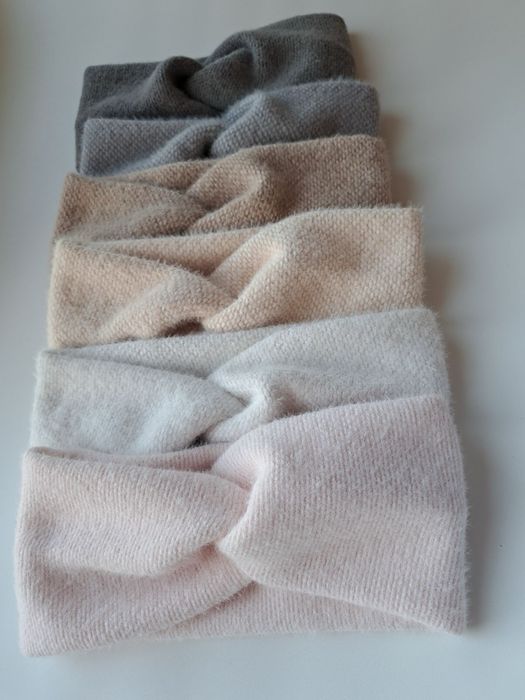 Пов‘язка ангора норка чалма на голову повязка