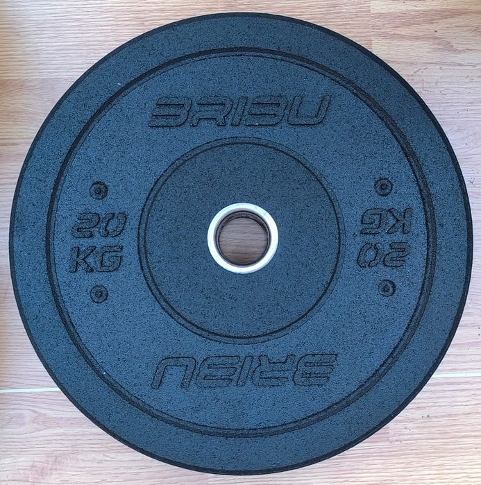 Obciążenia bumper olimpijskie zestaw 100 kg BRIBU