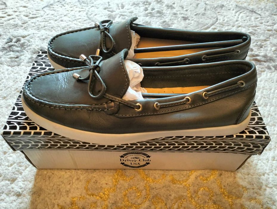 Жіночі шкіряні мокасини Driver Club USA Vancouver Made in Brazil