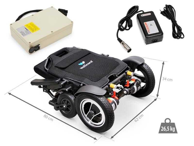 Cadeira de rodas elétrica Wellcore