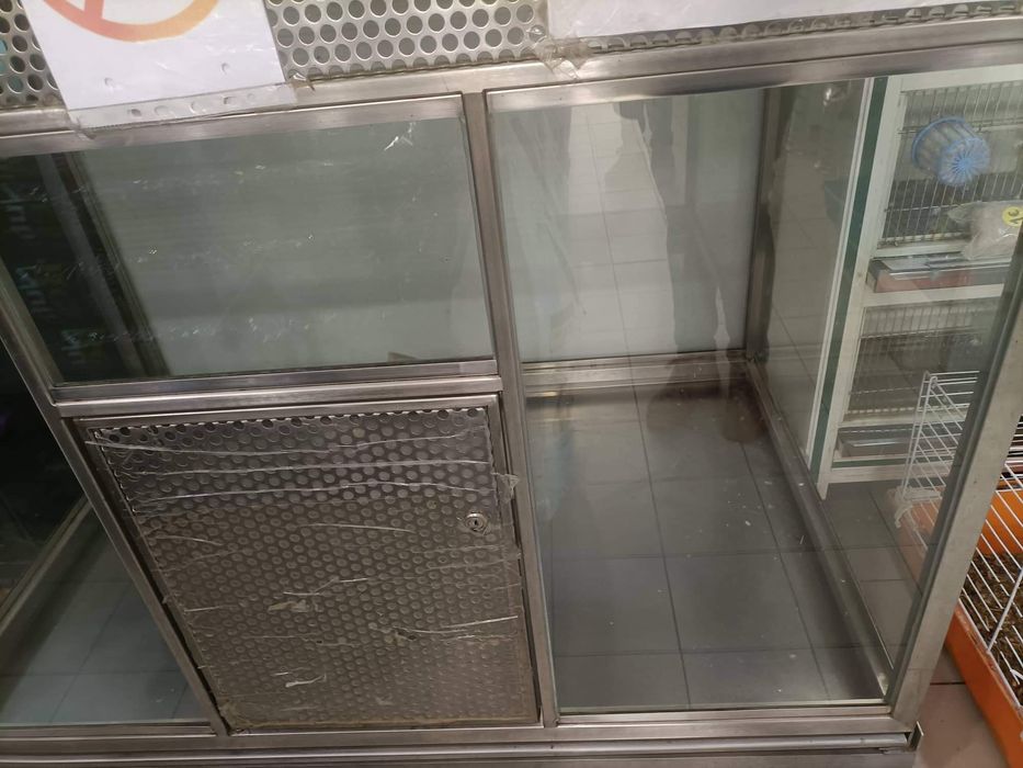 Expositor animais inox