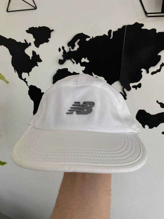 Кепка New Balance 5 Panel Performance Hat V 2.0 LAH51006WT Оригінал!