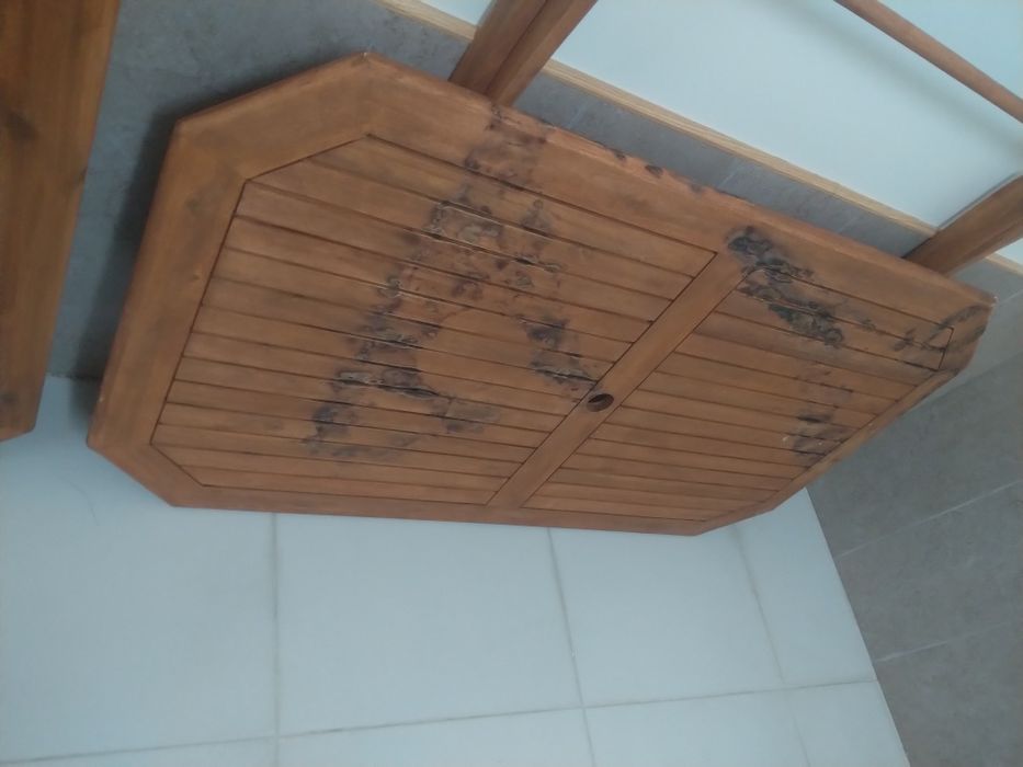 Mesa madeira exterior