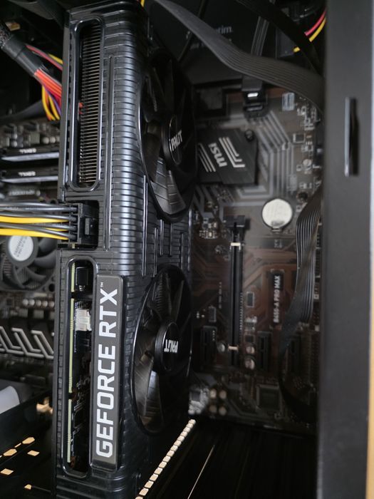 Komputer do grania, RTX 3060, 8GB DDR4 (3600), 256gb SSD, MSI B450,AMD