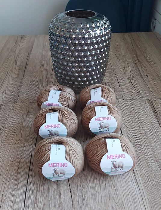 Wełna Merino wielbład