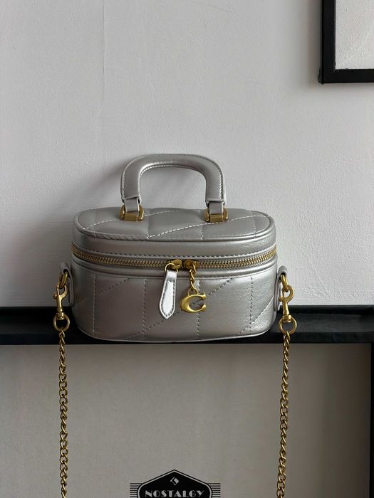 Женская сумка Coach Trail Crossbody 17 через плече черный Коуч
