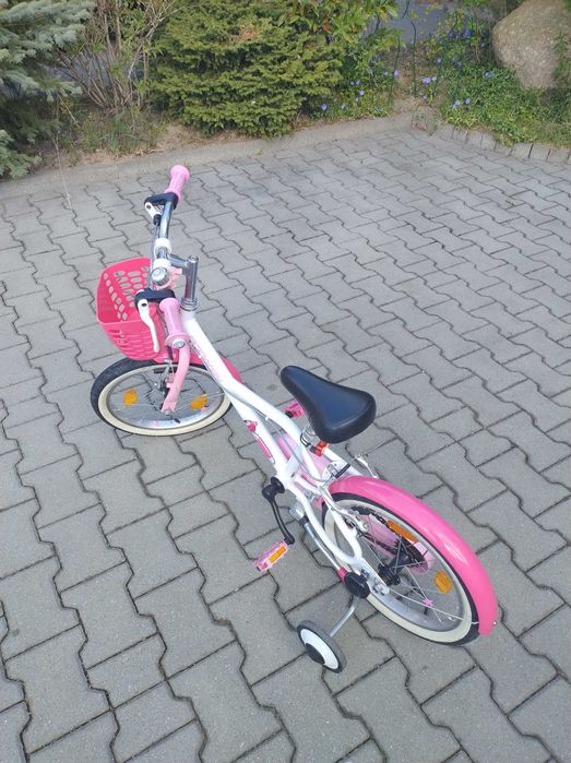 Rowery Btwin Decathlon 16 cali Bliźniaczki