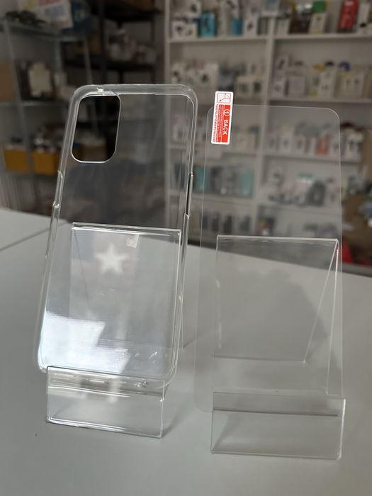 Szkło hartowane i etui przeźroczyste do OPPO A54 5G /A74 5G / A93 5G
